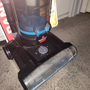 Bissell Black and Blue Upright Vacuum